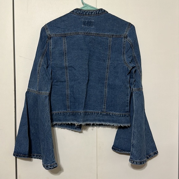 NWOT Umgee Blue Jean Bell Sleeve Jacket - Picture 5 of 6